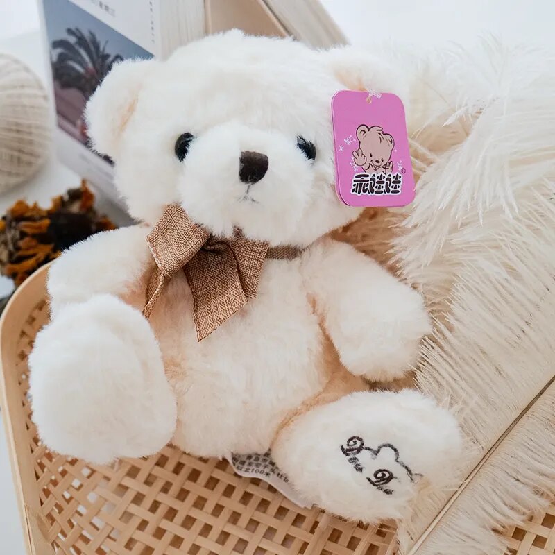 Creative and Cute Teddy Bear Plush Doll Comfort Children's Toys Sleep with Cartoon Dolls Doll Friend Surprise Gift for Children