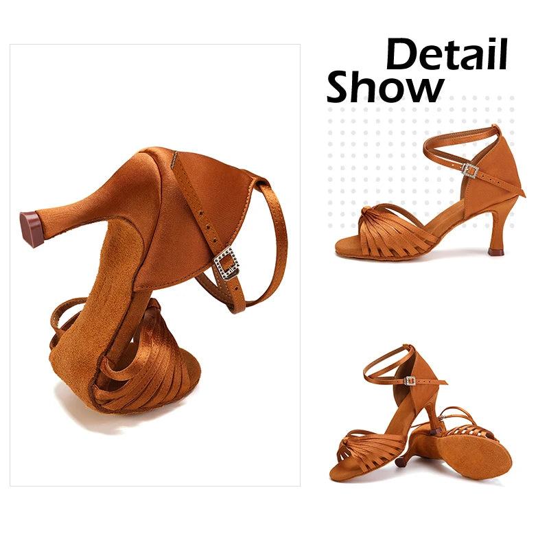Standard Latin Shoes Latin Shoes Woman Shoes With Heels for Women Elegant Competition