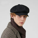 Beret Male Female Spring Summer Versatile Classic Painter Stylish Retro Octagonal Hat Men Women Sun-cap Teen