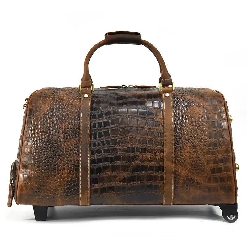 Retro Case 20 Inch Travel Bag Large Capacity Luggage Carrying Men's Bag