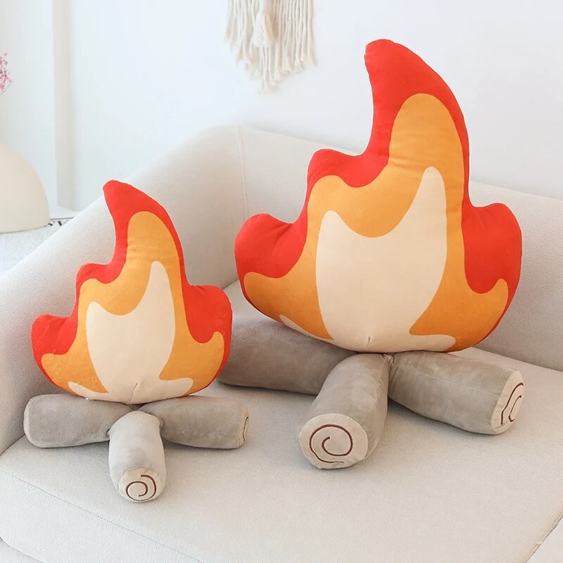 Cute Bonfire Stuffed Soft Toy Doll for Children Baby Kid Toys Birthday Gifts Cartoon  Plush Plushies Kawaii Pillow