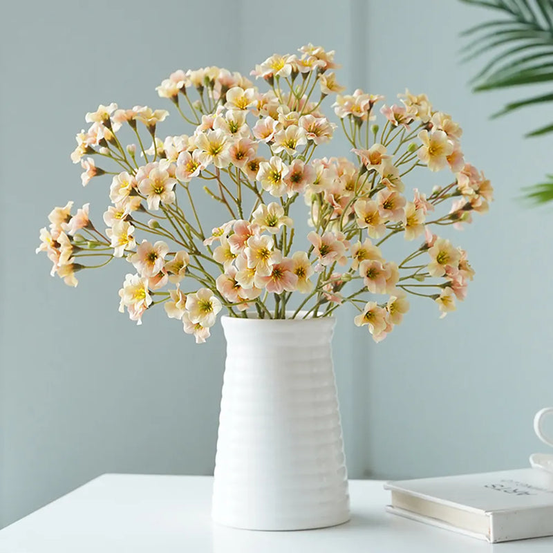 3 Forks/Bouquet Artificial Flower Silk Cornflower Fake Flowers Artificial Plant Decorative Flowers Home Decor Wedding Decor