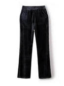 Pants For Women Spring Autumn Velvet Flared Drape Slim Female