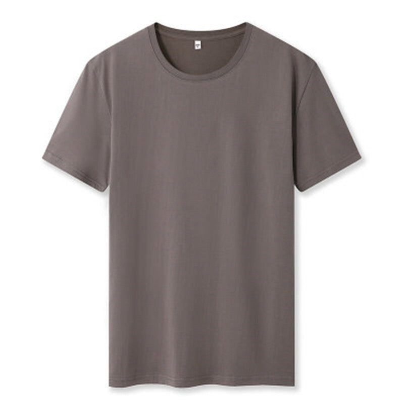 Men Summer Short Sleeve Mens Tshirts Solid Color O Neck T Shirt For Men Causal Tops Tees Man Clothing