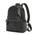 Design Unisex Backpack Large Capacity Daypack Alligator Laptop Bag Travel Backpacks Black