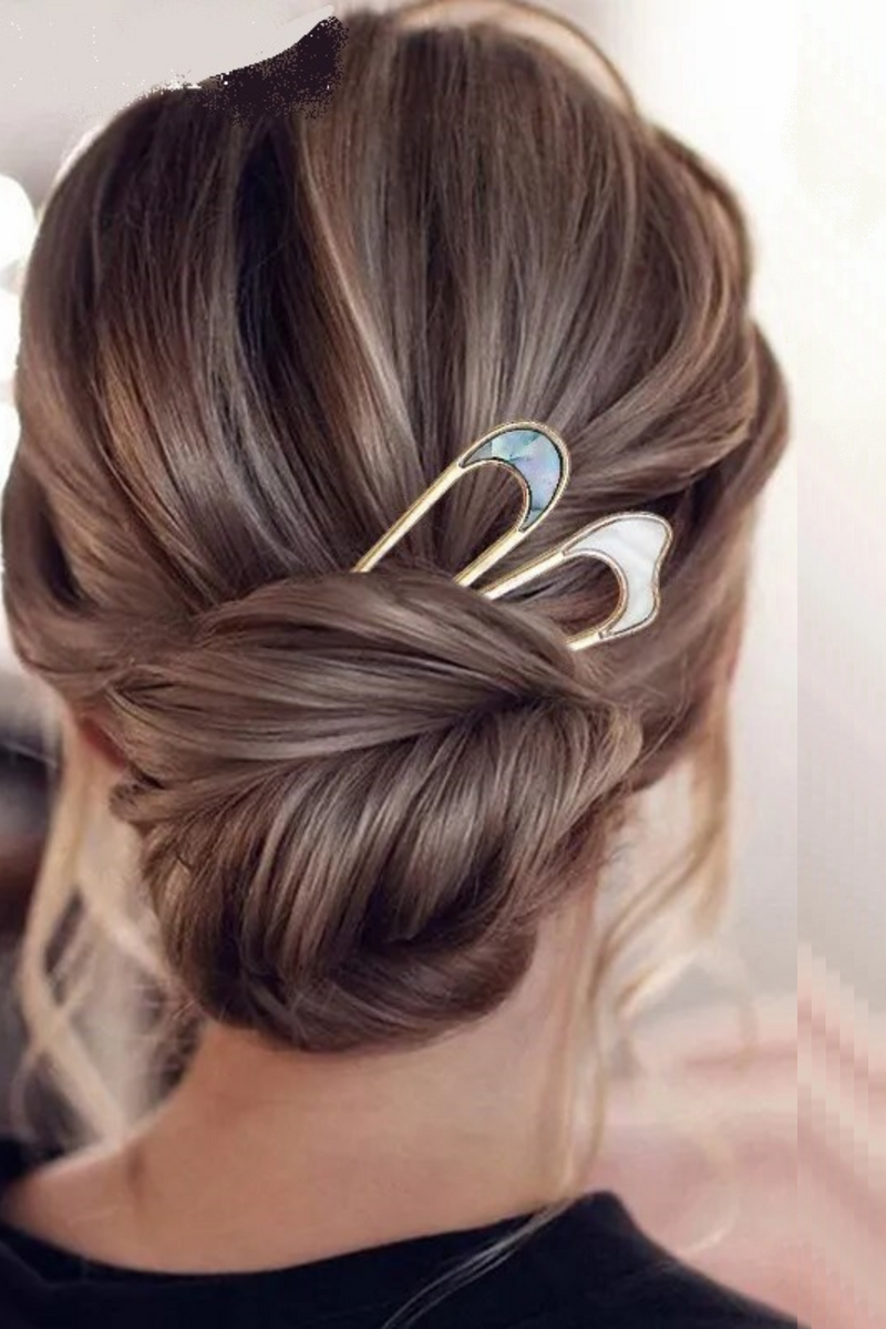 Metal Hair Sticks For Women Girl Hair Clip Pins Minimalist U Shape Female Hairpins Hair Accessories Headwear