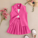 Princess Girls Clothes Suit Tutu Skirt+Tops+TShirt 3Pcs Princess Clothing 3-8 Yrs Wedding Birthday Pageant Classic Girl Suit