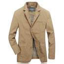 Military Blazer Jacket Men Spring Autumn Casual Coats Army Bomber Suit Jackets