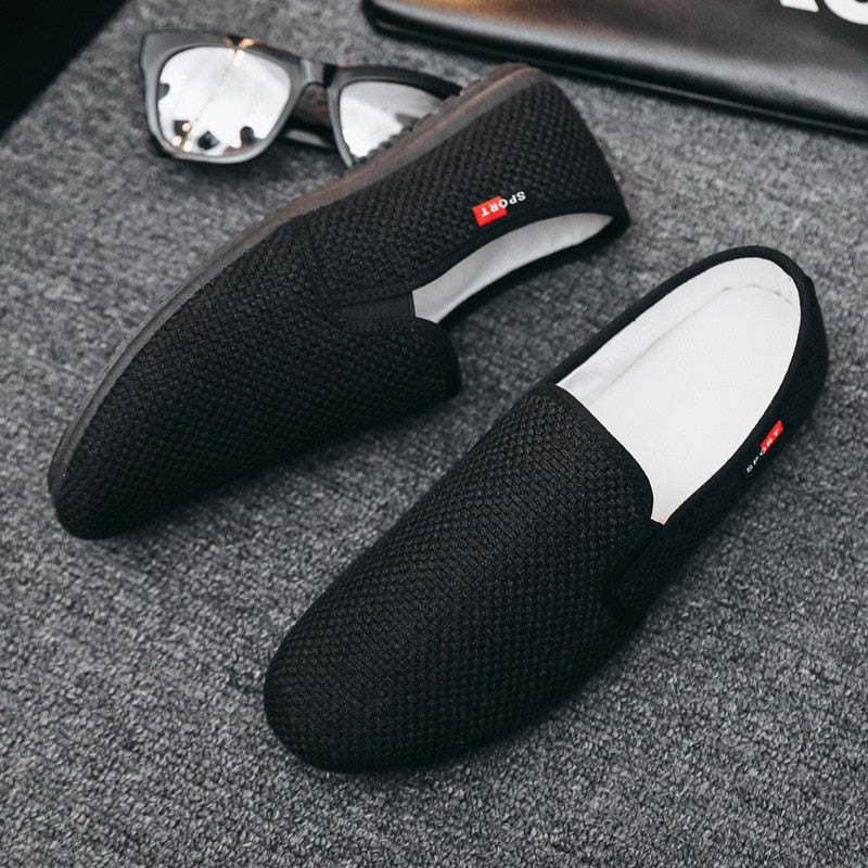 Spring Summer Men Loafers Shoes Trend Breathable Casual Driving Shoes