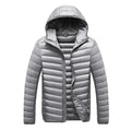 Autumn and Winter Down Jacket Men White Duck Down Hooded Sports Casual and Warm Clothes Coat