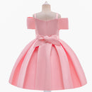 Childrens Dresses Girls Strapless Kids Clothes Little Girl Sling Evening Princess Party Evening Costume