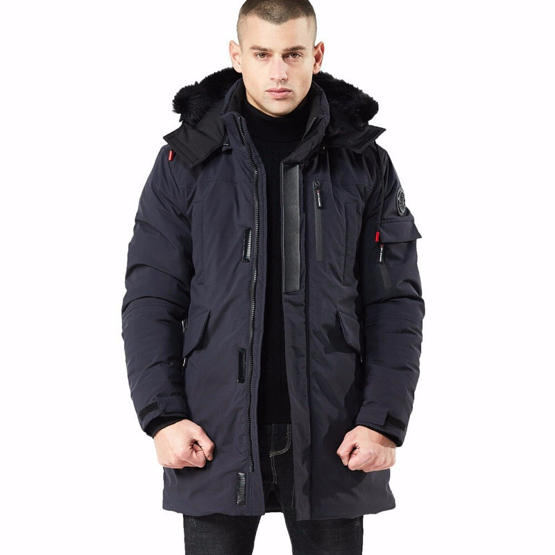 Winter Coat Men Jackets Warm Thick Coats Military Vintage Mens Clothing
