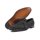 Custom Genuine Leather Shoe Party wedding Dress Office Original Designer Men Crocodile Skin Loafers shoes