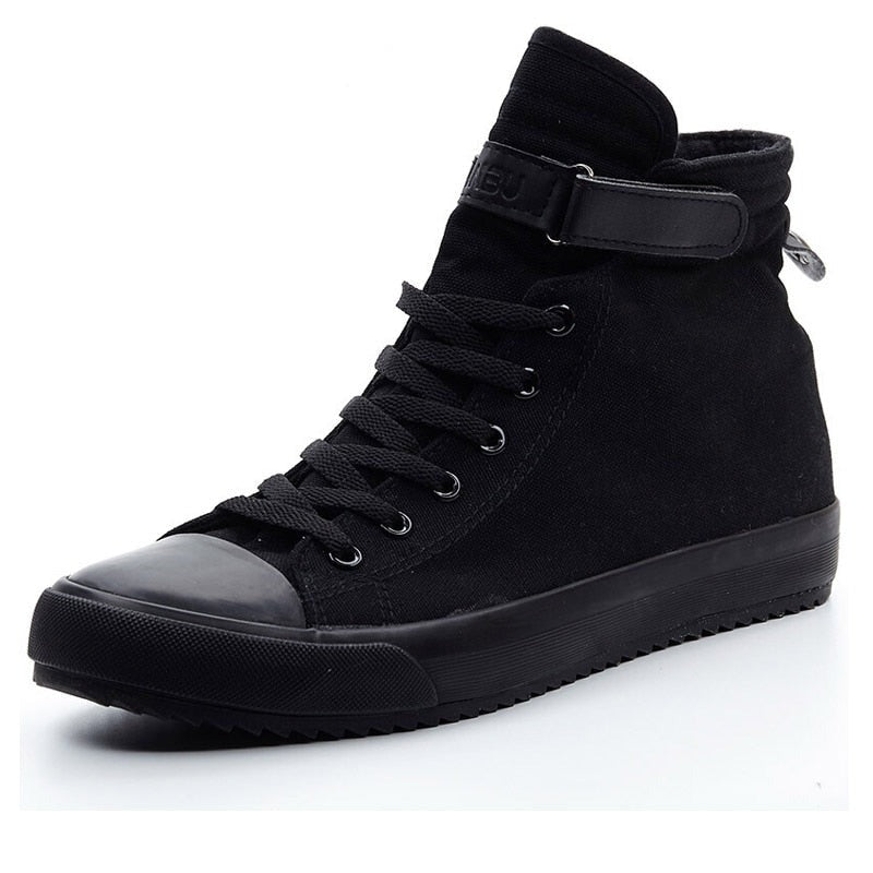 Men Canvas Shoes high Top Sneakers Spring Help Classic Unisex Style Breathable Man Casual Lovers Shoes