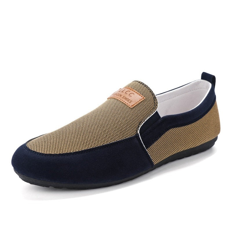 Men Casual Shoes Spring Autumn Canvas Trend Versatile Student Loafers Shoes