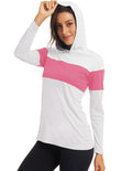 UPF 50+ Sun/UV Skin Protection Shirt Womens Anti-UV Long Sleeve Performance Swim T-Shirts Hoodie Tees Tops Outdoor Girl