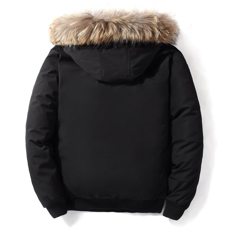 Men Duck Thick Down Jacket Men Coat Snow Parkas Male Warm Clothing Winter Outerwear