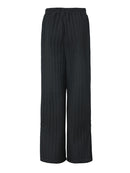 High Elastic Waist Cotton-padded Long Pants Loose Fit Trousers Women Tide Autumn Winter