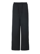 High Elastic Waist Cotton-padded Long Pants Loose Fit Trousers Women Tide Autumn Winter