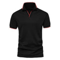 Men Solid Color Short Sleeve Classic Mens Polos New Summer Polo Shirt Men Clothing