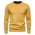 Winter Thickness Pullover Men O-neck Solid Color Long Sleeve Warm Slim Sweaters Men Men Sweater Pull Male Clothing