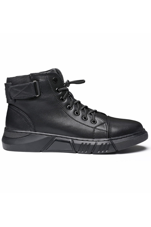 Autumn Winter Men Shoes High Top Leather Versatile Boots For Men