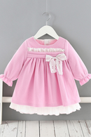 Robes princesse pour petites filles, vêtements pour enfants de 1 à 5 ans, Style Preppy, robe de bal avec nœud