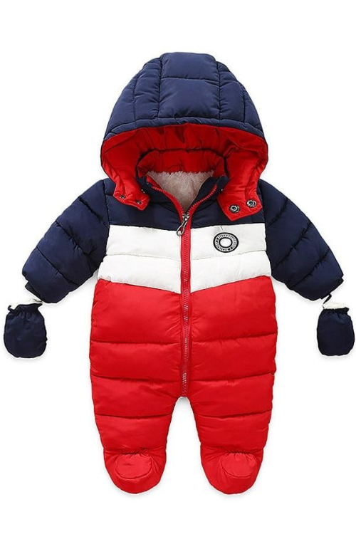 Baby Winter&Autumn Clothes Newborn infant Jumpsuit Inside Fleece Rompers Autumn Overalls Children Outerwear