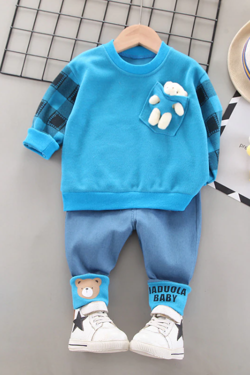 Baby boy clothes summer 2-piece cotton vest short-sleeve shorts suits for boys casual suits children's clothes baby suit