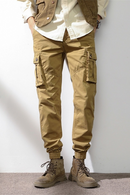 High Quality Khaki Casual Pants Men Military Tactical Joggers Cargo Pants Multi-Pocket Fashions Black Men Trousers