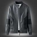 Hommes veste nouveau printemps automne vestes en cuir souple pour homme vêtements manches longues manteau Style mince vêtements