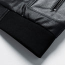 Hommes veste nouveau printemps automne vestes en cuir souple pour homme vêtements manches longues manteau Style mince vêtements