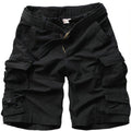 Summer Hot High Quality Mens Cargo Shorts Multi-pocket Cotton Men Short Pants Workout Bermuda Shorts ( Free Belt )