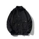 Hommes Streetwear multi-poches Cargo veste automne hommes coton veste décontracté salopette mâle veste