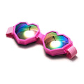Heart Shaped Goggle Sunglasses One Piece Women Sunglasses Oversized Gradient Lens Brand Designer Eyeglass