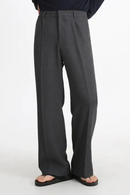 Pants Men Dress Clothing Loose Straight Casual Elastic Waist Male Office Formal Trousers