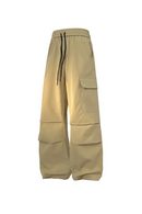 Cargo Pants Straight Casual Overalls Men Streetwear Loose Oversized Trousers