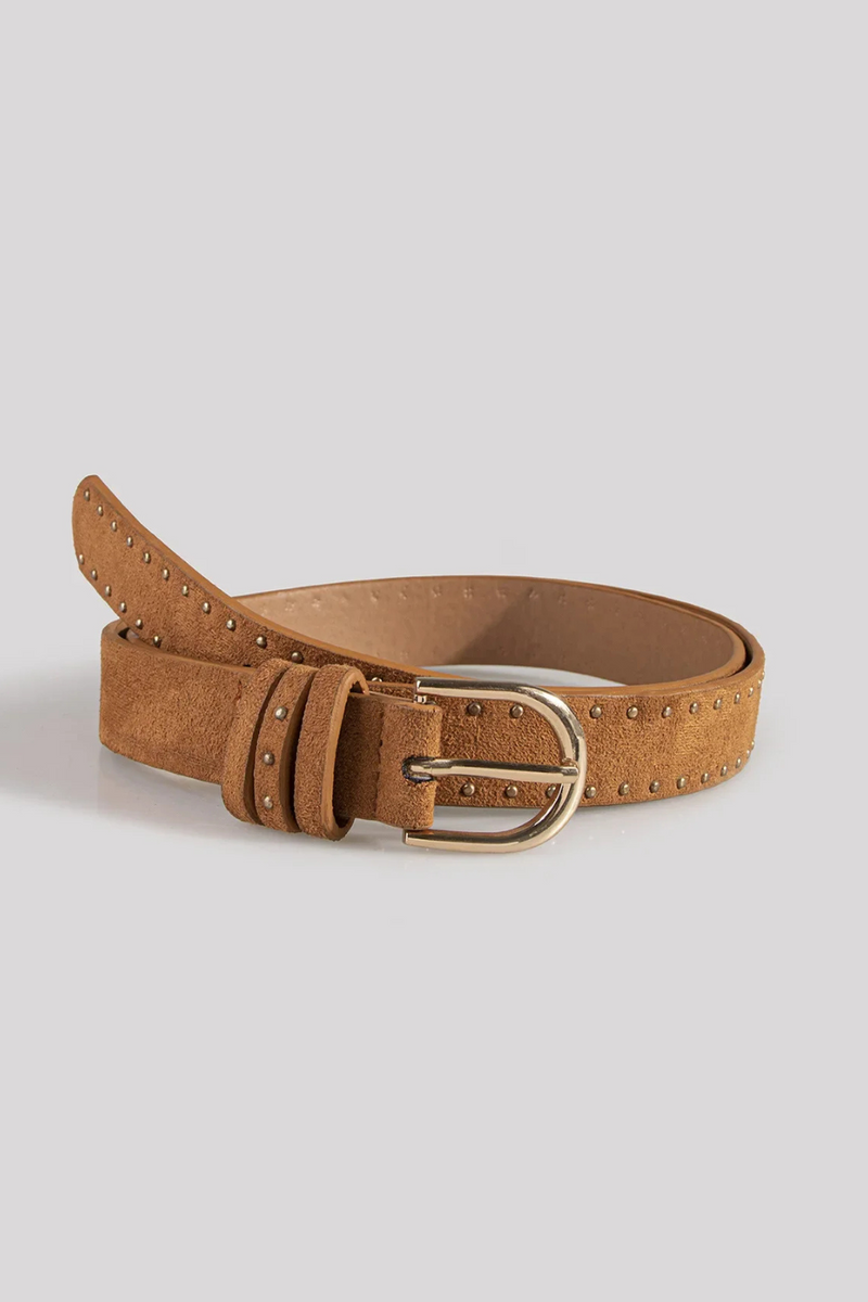 Women Rivets Western Style Cowgirl Belt Decorative Accessory
