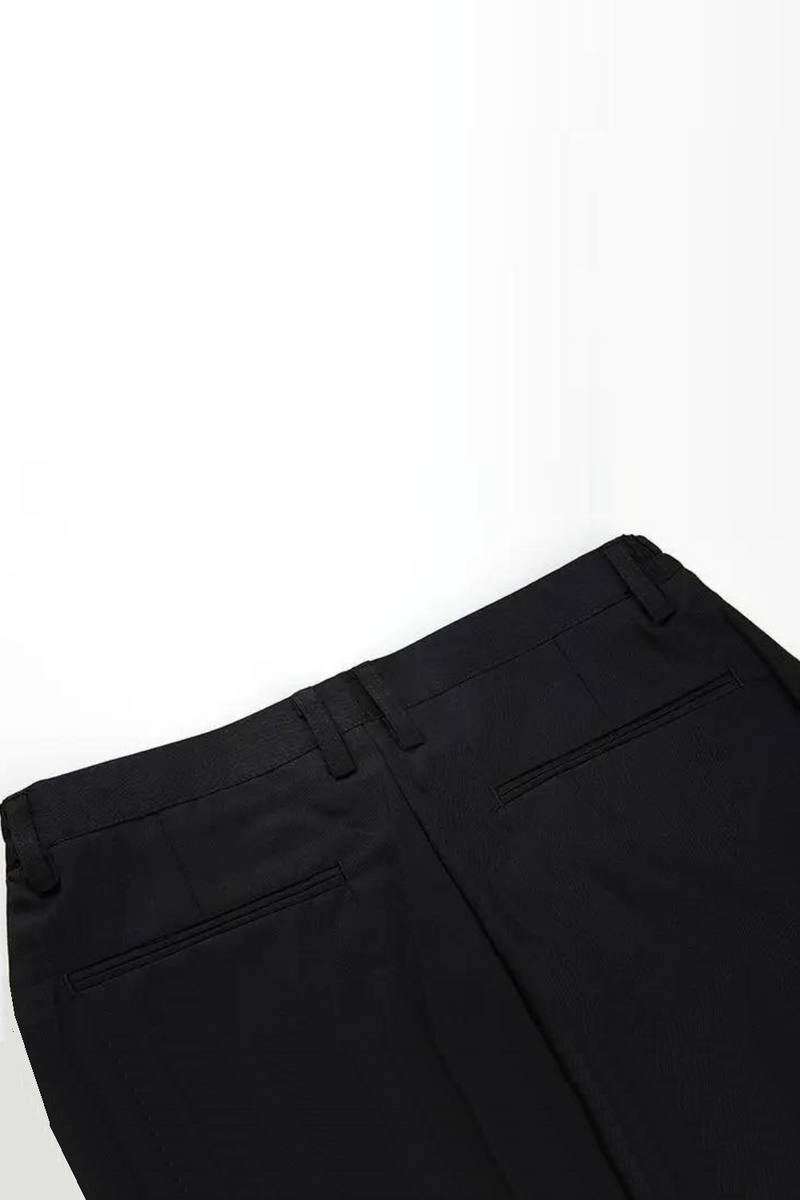 Pants Men Dress Clothing Loose Straight Casual Elastic Waist Male Office Formal Trousers