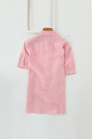 Summer Men Linen Shirts Short Sleeve Breathable Soft Causal Male Social Dress Shirts Tops Turn-down Collar