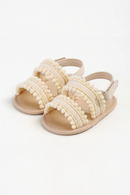 Girl sandals open toes baby shoes little girl sweet casual soft sole slippers flat shoes