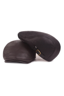 Berets Autumn Winter Cap Hats for Men Leather Hat Male Flat Cap Artist Painter Hat Men Beret Cap