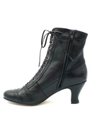 Women Ankle Boots Lace Up Heels Elegant Female Booties