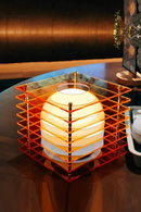 Home Decor Lamps Beside Cupboard Table Light Decorate Room Props Night Lighting