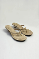 Beach Slides Shallow Ladies Heeled Sandals Women Low Heel Sandals Slides Slippers Female Flip flops Pumps