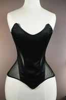 Corset For Wedding Bustier Transparent Bra Mesh Push Up Bodices Shaping Tops