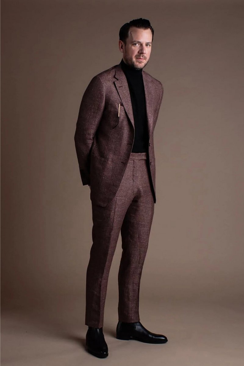 Classic Wedding Men Suits Business Tailor-Made Tuxedo 3-Pieces Jacket Vest Pants Blazer Party Singer Groom