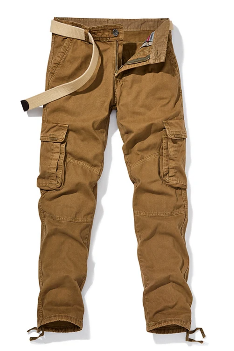 Men Tactical Pants Cargo Pants Casual Sports Cotton Trousers Relaxed Fit Clothes Man Pants
