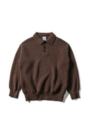 Autumn Winter Sweaters Men Casual Pullovers Knitted Sweater Man Polo Knitwear Tops