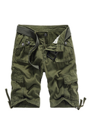 Retro Tactical Cargo Shorts Overalls Men Straight Loose Boardshorts